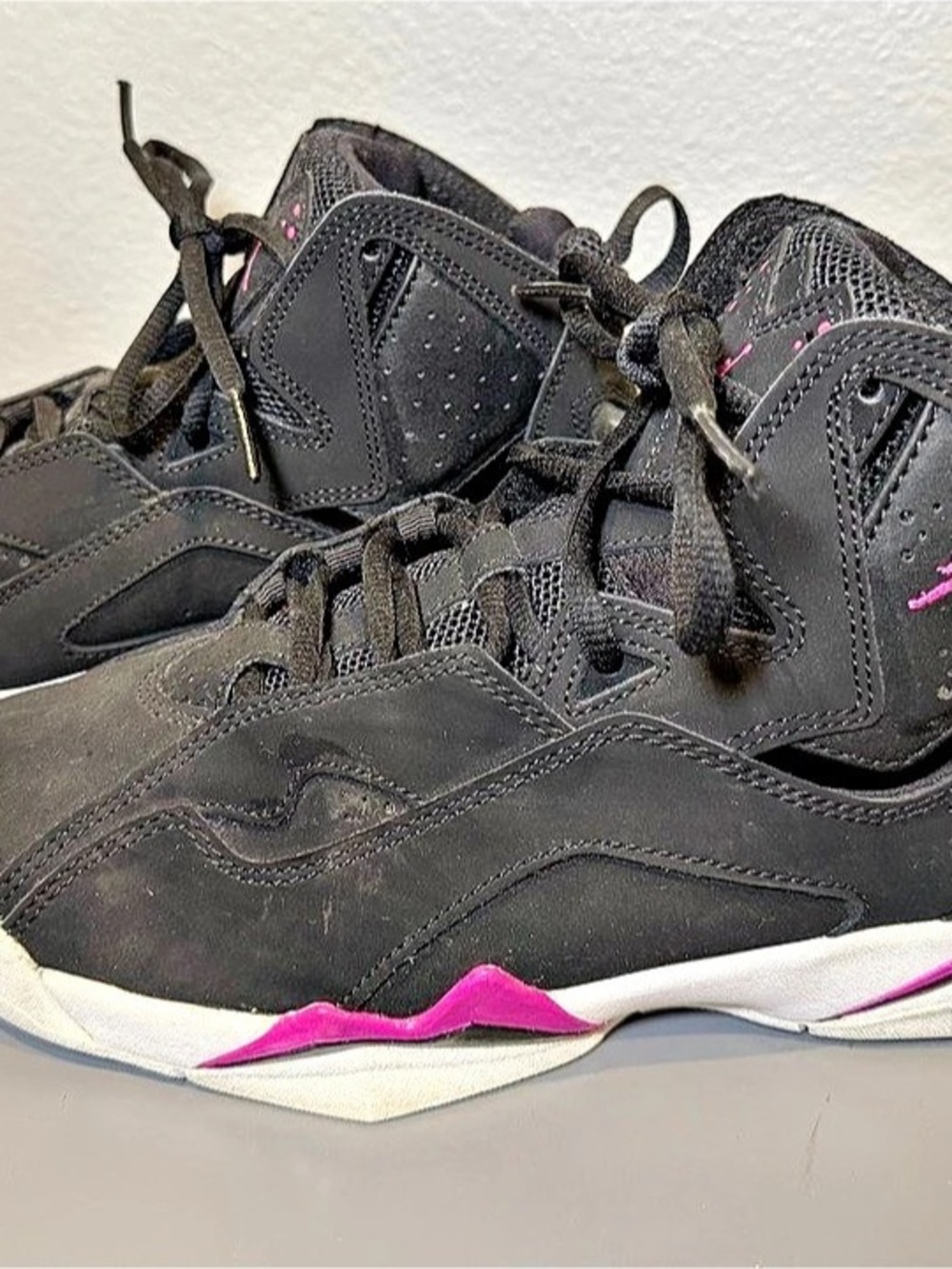 Jordan True Flight Black & Pink US 4.5Y